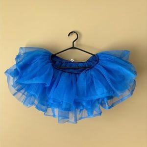 Blue Tutu (adult one size fits most)
